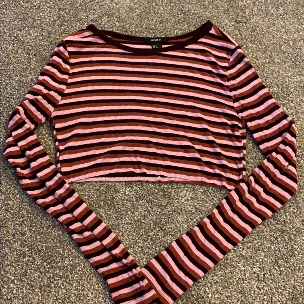 Forever 21 cropped shirt.